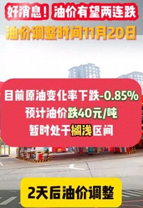 油价下跌？油价高位“连降210元/吨”，即将进入降价周期？ 